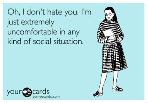 I Don’t Hate You (The Face of Social Anxiety)